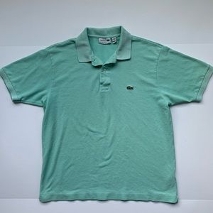 Men’s large Lacoste Teal Polo Shirt